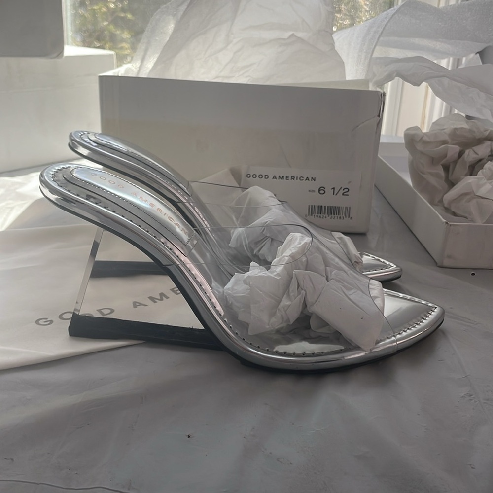 Good American heels 6.5 NIB retail $195